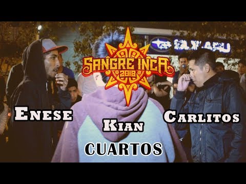 CARLITOS vs ENESE vs KIAN - Cuartos - SANGRE INCA Audicion "Raptonda"