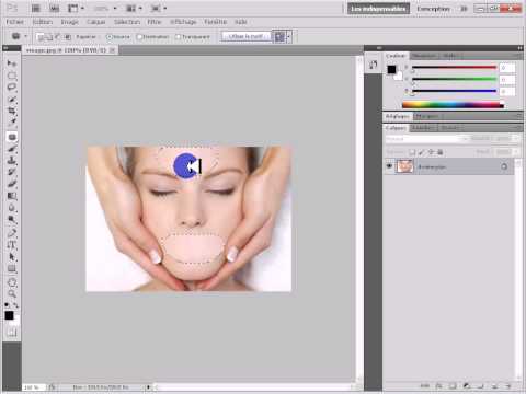 comment nettoyer une photo avec photoshop cs5