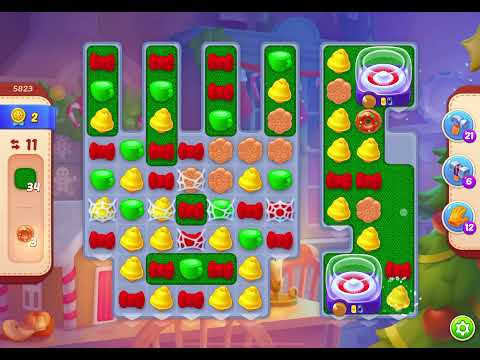 HomeScapes Level 5823 no boosters (15 moves)