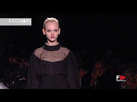 YVES SAINT LAURENT Fall 2010 Paris - Fashion Channel