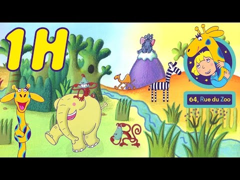 1 heure de 64 rue du Zoo - Compilation #1 HD | Dessin animé en français