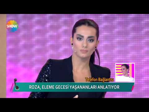 Roza Sake, eleme gecesinde yaşananları anlattı