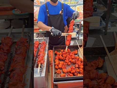 난리가 난 세계음식축제속 탄두리 치킨 누들 &amp; 망고 라씨/World Food Festival Tandoori Chicken &amp; Noodle #shortvideo