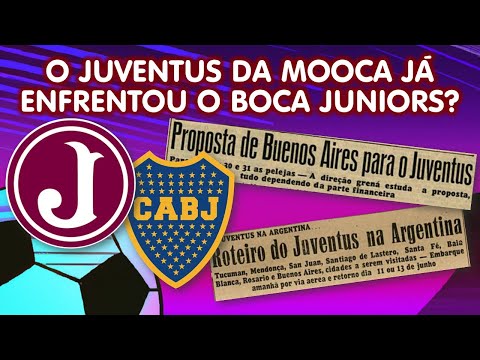 O Juventus da Mooca jogou contra o Boca Juniors?