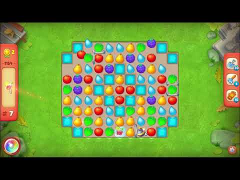 Gardenscapes Level 1154 No Booster 🌲 l MiniGames