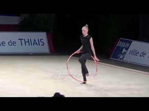Olena DIACHENKO (UKR) hoop - 2017 Thiais trainings