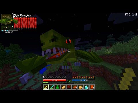 3.Sezon Minecraft Modlu Survival Bölüm 5 - YEŞİL EJDERHA 🐉🐲