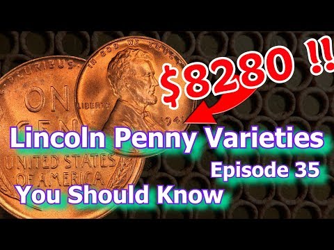 Lincoln Penny Varierties You Should Know Ep.35 - 1911, 1925, 1941