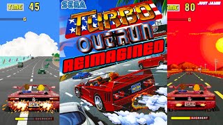 Turbo OutRun Reimagined in 2025 - Free Download! #Outrun #arcadegames #arcadegaming