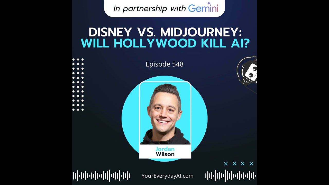 EP 548: Disney vs. Midjourney - Will Hollywood kill AI?