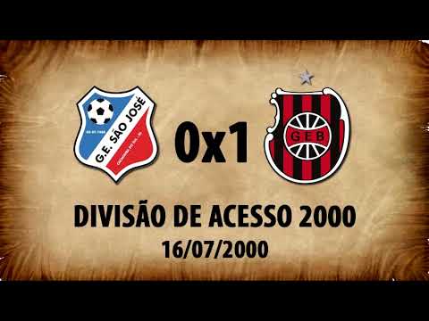 São José-CA 0x1 G.E.Brasil - Divisão de Acesso 2000