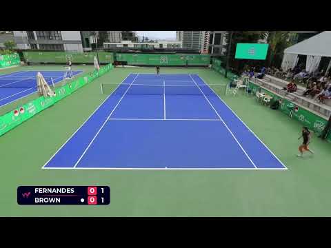 Madalena Fernandes vs Baylen Brown Q W50 Funchal 09 November 2025 Portugal  Match ITF brown