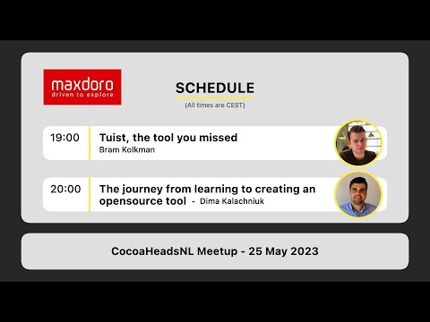 CocoaHeadsNL Meetup, 25 May 2023 thumbnail