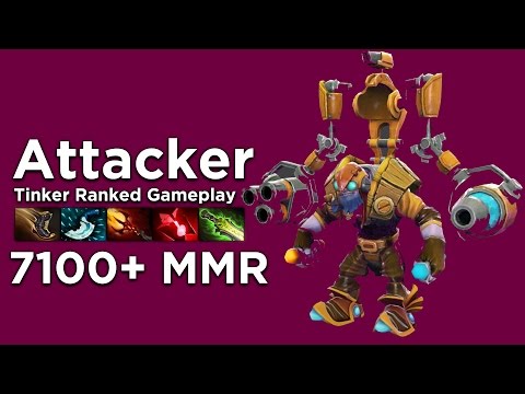 Attacker Tinker 7100+ Ranked Gameplay
