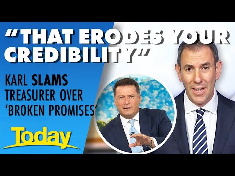 Karl slams Treasurer over 'broken election promise': Super tax changes | Today Show Australia