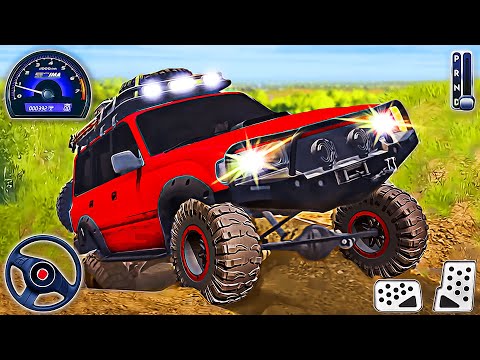4x4 Turbo Jeep Racing Mania - Offroad Hummer Driving Game | Luxury SUV | Android Gameplay