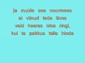 Paks Matu & Bioz - Alaealine tüdruk ( Sõnad ...