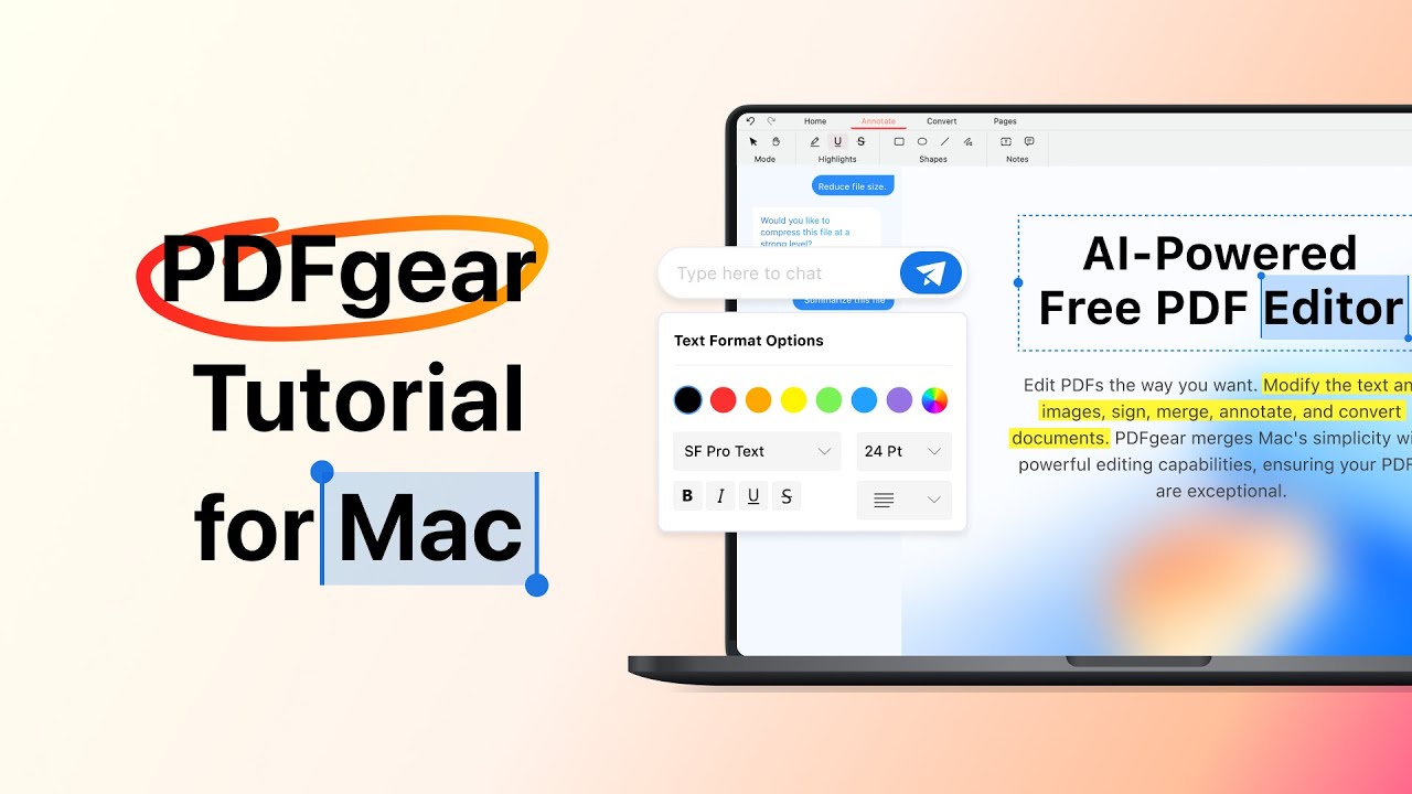The Ultimate PDF Solution for macOS - PDFgear Tutorial