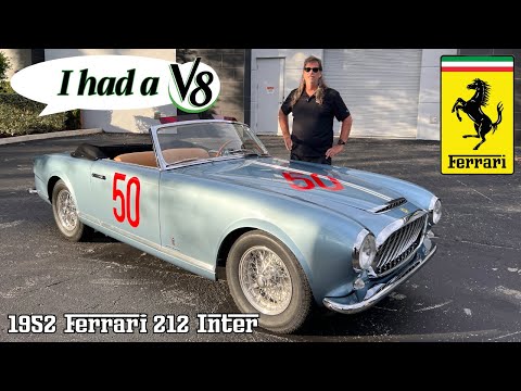 Thumbnail for 1952 Ferrari 212 Inter Pininfarina Cabriolet by GAZ, Ferrari 212 Inter, Ferrari, Supercar, Chevrolet, video, Pininfarina, Car, Van, Ferrari Pinin, vide