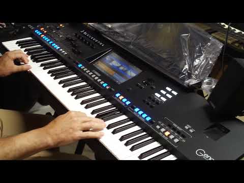 Yamaha Genos ... old ballad