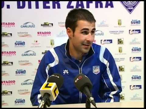 C. D. Díter Zafra 1 - 4 Arroyo C. P., rueda de prensa