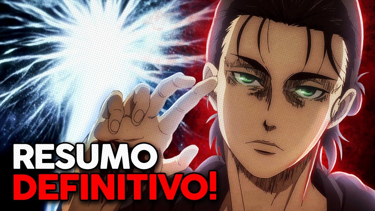 RESUMO DEFINITIVO de ATTACK ON TITAN! (Todas as Temporadas)