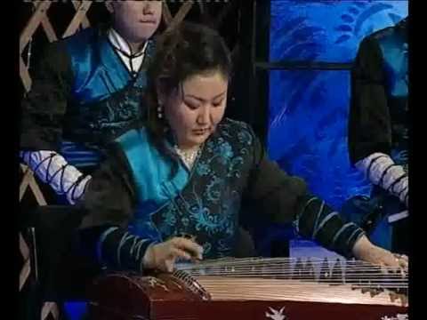 MUNKH-ERDENE Chuluunbat - Blau Mantel - Хөх торгон дээл / mong. trad.
