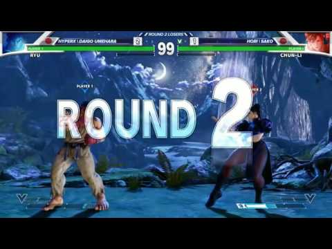 SFV ▰ Capcom Cup 2016 Daigo (Ryu) vs Sako (Chun_Li)　Great Match  Street Fighter V / 5