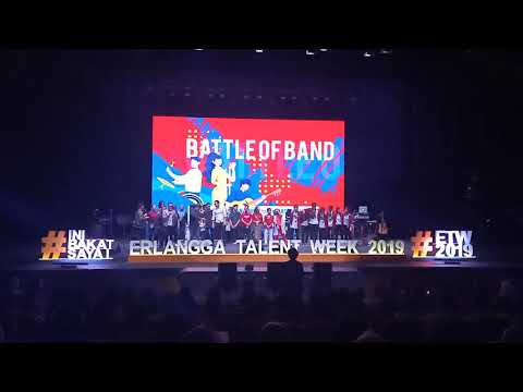 Juara 1 Erlangga talent week Evanny Kaputri dan kawan kawan