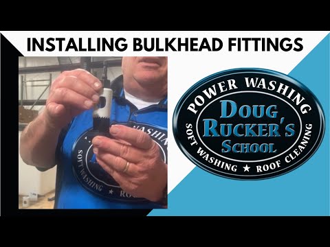 Bulkhead Fitting Installation Instructions | Pressure Washing Business Equipment