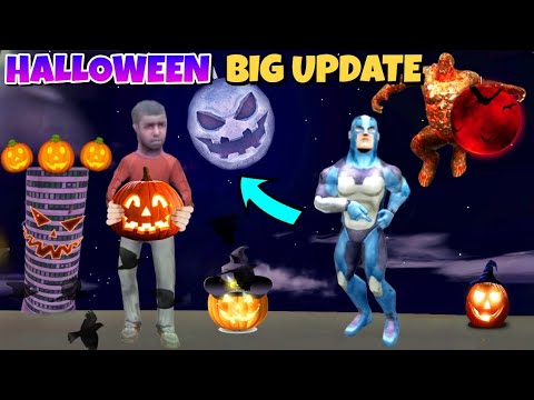 Halloween Big Update In Vice Town | New Update 6.5 | rope hero vice town | shital gaming
