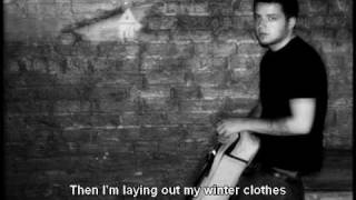 The Boxer by Lee DeWyze (With Lyrics).avi