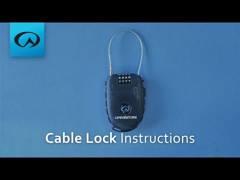 Інструкція: Як використовувати замок Lifeventure Cable Lock