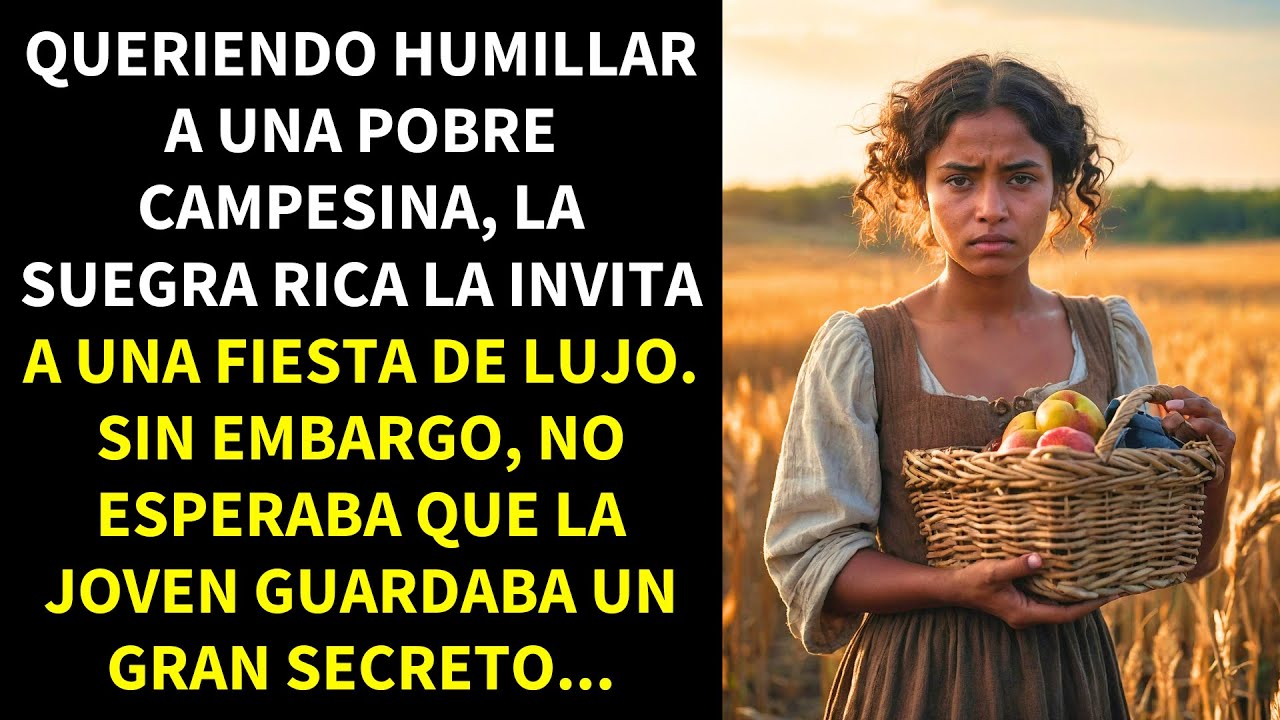 La suegra quería HUMILLARLA, pero la campesina reveló un secreto ESCALOFRIANTE...