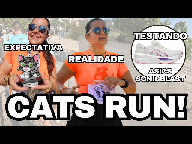 ASICS SONICBLAST não faz milagre! | Cats Run Guarujá 2025