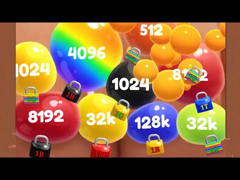 🔴 Jelly 2048 (1T = 1,000,000,000,000) blob merge 3d 🆚 Merge Blocks 3d 2048 gameplay new part 1017