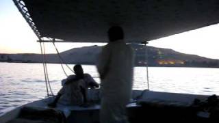 preview picture of video 'שייט בפלוקה על נהר הנילוס  באסואן'