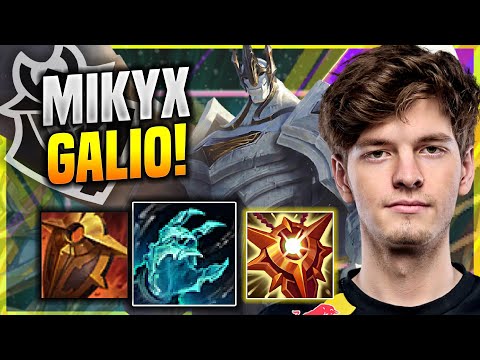 WHEN MIKYX PLAYS GALIO SUPPORT! - G2 Mikyx Plays Galio SUPPORT vs Lux! | Season 11