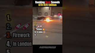 Ranking Best GTR R35 Sounds 🚀🔥