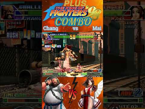 KOF98 combo Chang vs Mai who win this #shorts #youtubeshorts #kof98