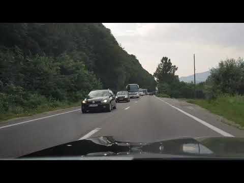 Trafic bara la bara pe Dn7 Valcea - Sibiu