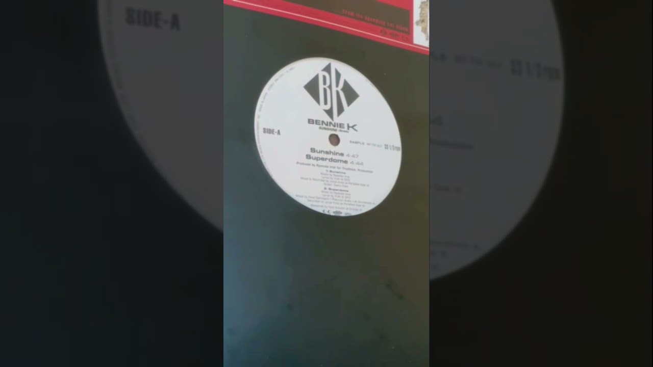 BENNIE K Vinyl [Sunshine] #Shorts