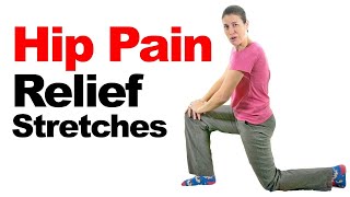 Relieve Hip Pain With These 3 EASY Stretches!