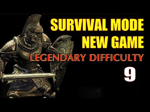 Skyrim SURVIVAL MODE Walkthrough Legendary Part 9 - The Ratway Exterminator
