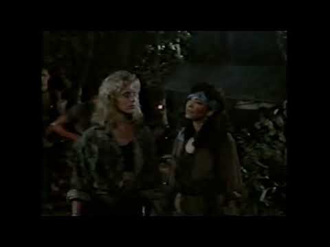 Villainess gets beaten up by female prisoner in front of her own gang in a one sided catfight