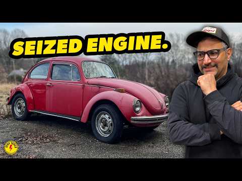 Dirt Cheap VW Beetle ABANDONED for Years! Will it RUN AND DRIVE Again?!