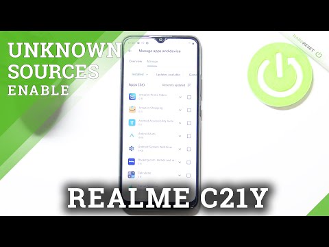 How to Allow Unknown Sources in REALME C21Y – Allow Installation