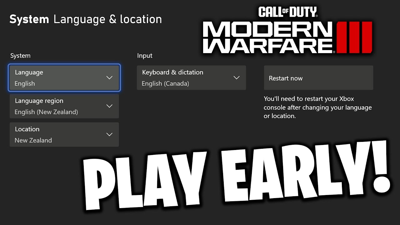 How to Play Modern Warfare III EARLY!!! (Play MW3 MP & Zombies Early for FREE Tutorial/Guide)