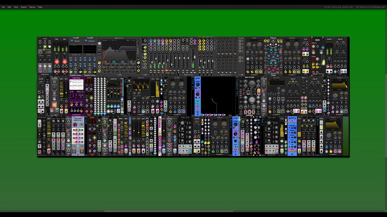 Nightfall over the Cedars | VCV Rack