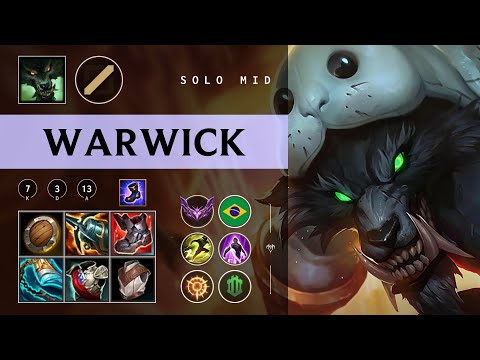 Warwick Mid vs Azir - BR Master Patch 26.01